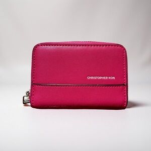 Christopher Kon NWOT Pink Leather Wallet